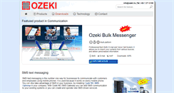 Desktop Screenshot of ozeki.hu